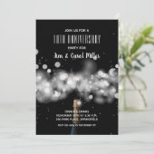 シャンパンスパークルアニバーサリー パーティー招待状 (スタンド正面)