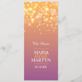 シャンパンスパークル4コースディナーメニュー メニュー