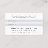 シャンパンスパーク紹介カード 紹介カード (裏面)