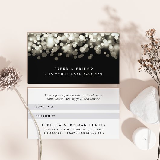 シャンパンスパーク紹介カード 紹介カード