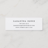 シャンパンスパーク スキニー名刺 (裏面)