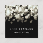 シャンパンスパーク スクエア名刺 (正面)