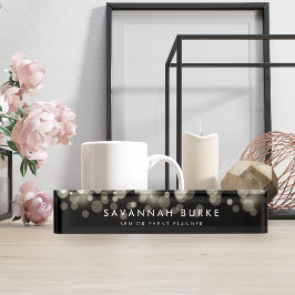 シャンパンスパーク デスクネームプレート