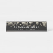 シャンパンスパーク デスクネームプレート (正面)