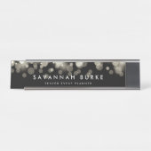 シャンパンスパーク デスクネームプレート (正面)