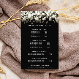 シャンパンスパーク |価格とサービス チラシ