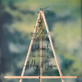 シャンパンタワーウェルカム澄んアクリルサイン アクリルサイン (ニュートラル)