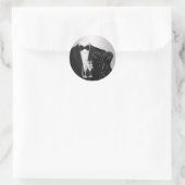 シャンパンツキシェドブラックドレスパーティーシール ラウンドシール (バッグ)