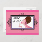 シャンパンディヴァ ポストカード (正面/裏面)