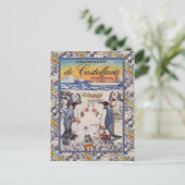 シャンパンデカステランのヴィンテージイメージ ポストカード (スタンド正面)