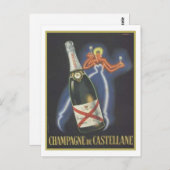 シャンパンデカステラン ポストカード (正面/裏面)