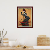 シャンパンデロシェグレ～レオネットカピエロ1902 ポスター (キッチン)