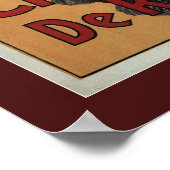 シャンパンデロシェグレ～レオネットカピエロ1902 ポスター (角)