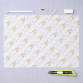 シャンパントーストハート 薄葉紙 (クラフト)