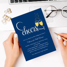 シャンパントースト ウェディング アニバーサリー 招待状