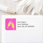 シャンパントースト – ピンク ラベル (インサイチュ)