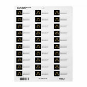 シャンパントースト ラベル (フルシート)