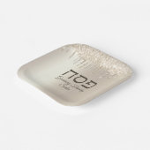 シャンパンドリッキングユダヤ教ホリデーパソバーセッダー ペーパープレート (傾斜あり)