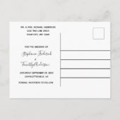 シャンパンドリッピンググリッタートレンディーグラム結婚ズ 案内ポストカード (裏面)