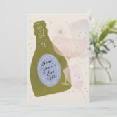 シャンパンニューイヤーズイブフェテ招待状 シーズンカード (スタンド正面)