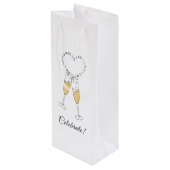 シャンパンハートトースト ワインギフトバッグ