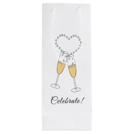 シャンパンハートトースト ワインギフトバッグ