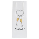 シャンパンハートトースト ワインギフトバッグ