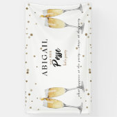 シャンパンバチェロレッテポッセパーティーバナー 横断幕 (縦)