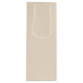 シャンパンバフオフホワ無地のイトカラーSW 0045 ワインギフトバッグ (正面)