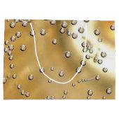 シャンパンバブルおめでとう ラージペーパーバッグ (裏面)