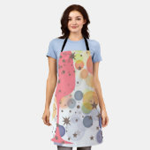 シャンパンバブル エプロン (着用した状態)