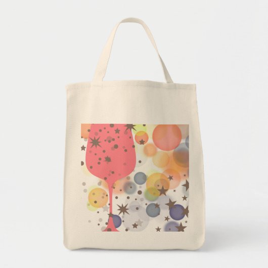 シャンパンバブル トートバッグ (正面)