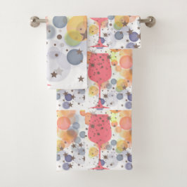 シャンパンバブル バスタオルセット