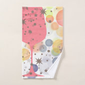 シャンパンバブル バスタオルセット (ハンドタオル)