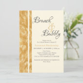 シャンパンバブル ブルンチ バブリー  招待状 (スタンド正面)