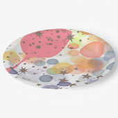 シャンパンバブル ペーパープレート (アングル)