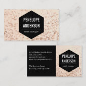 シャンパンバブル 名刺 (正面/裏面)