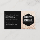 シャンパンバブル 名刺 (裏面)