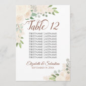 シャンパンバラ結婚のテーブル番号名（大） (正面)