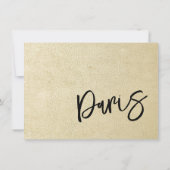 シャンパンパリパスポート サンキューカード (裏面)