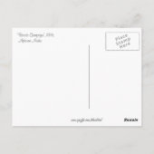 シャンパンビスケットの広告 ポストカード (裏面)