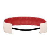 シャンパンピンクプレーンシンプルミニマルモダンリスト アスレチックヘッドバンド (裏面)