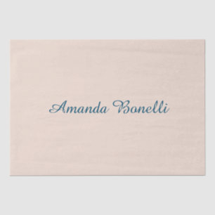 シャンパンピンクプレーンシンプルミニマルモダンリスト 薄葉紙