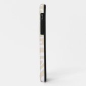 シャンパンピンク抽象芸術波パターン Case-Mate iPhoneケース (裏面/左)
