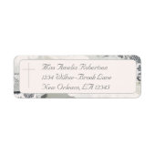 シャンパンピンク結婚レース ラベル (正面)