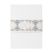 シャンパンピンク結婚レース 招待状ベリーバンド (裏面例)