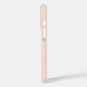 シャンパンピンク 無地 Case-Mate iPhoneケース (裏面 / 左)