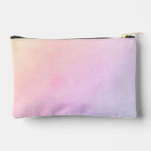 シャンパンピーチからパープルオンブレへ名前 アクセサリーポーチ (裏面)