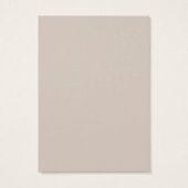 シャンパンフェイクレザーイヤリングディスプレイカード (裏面)