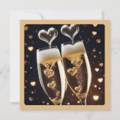 シャンパンフルテスバブルバレンタインハート シーズンカード (正面)